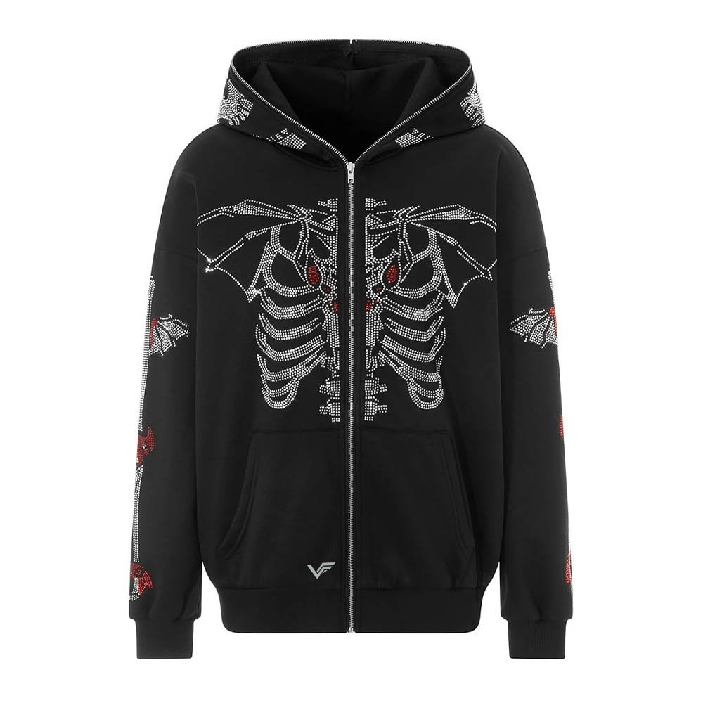 Rhinestone Hoodie